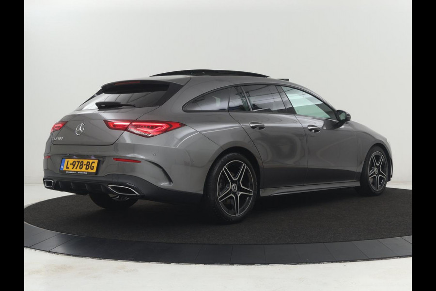 Mercedes-Benz CLA-Klasse Shooting Brake 180 Business Solution AMG | Panoramadak | Stoelverwarming | Memory | Sfeerverlichting | Matrix LED | Leder/Alcantara | Side Assist | Widescreen | Navigatie | Camera | Climate control