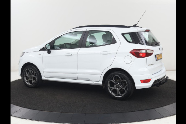 Ford EcoSport 1.0 EcoBoost ST-Line | Trekhaak | Half leder | Carplay | Navigatie | Camera | Dodehoek detectie | Climate control | Bluetooth | Cruise control | 17'' | Parkeerhulp