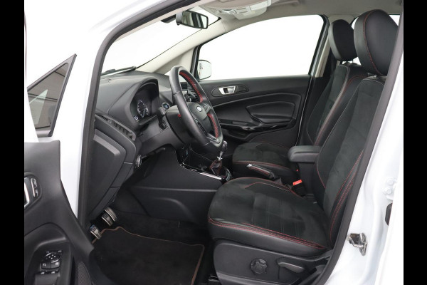 Ford EcoSport 1.0 EcoBoost ST-Line | Trekhaak | Half leder | Carplay | Navigatie | Camera | Dodehoek detectie | Climate control | Bluetooth | Cruise control | 17'' | Parkeerhulp