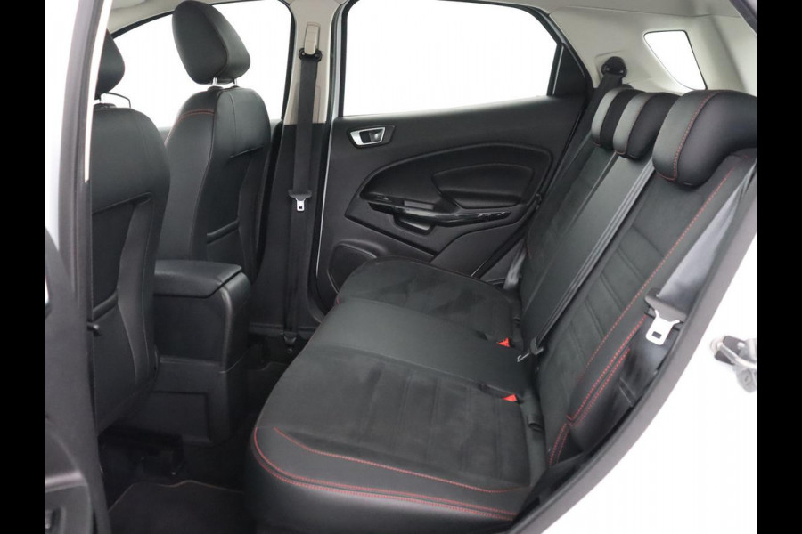 Ford EcoSport 1.0 EcoBoost ST-Line | Trekhaak | Half leder | Carplay | Navigatie | Camera | Dodehoek detectie | Climate control | Bluetooth | Cruise control | 17'' | Parkeerhulp