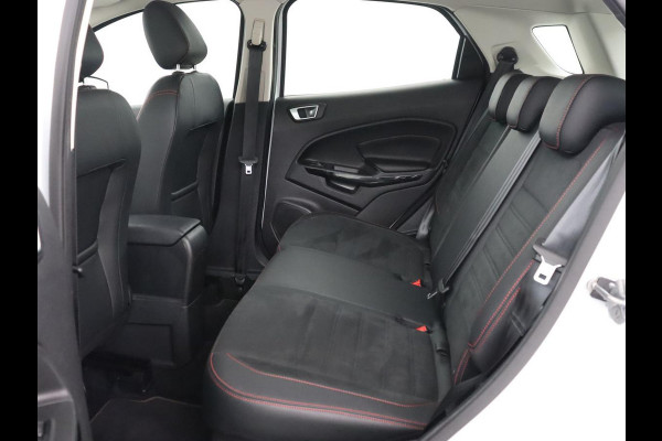 Ford EcoSport 1.0 EcoBoost ST-Line | Trekhaak | Half leder | Carplay | Navigatie | Camera | Dodehoek detectie | Climate control | Bluetooth | Cruise control | 17'' | Parkeerhulp