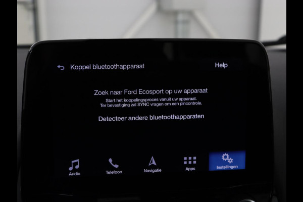 Ford EcoSport 1.0 EcoBoost ST-Line | Trekhaak | Half leder | Carplay | Navigatie | Camera | Dodehoek detectie | Climate control | Bluetooth | Cruise control | 17'' | Parkeerhulp