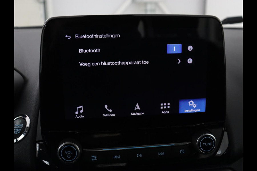 Ford EcoSport 1.0 EcoBoost ST-Line | Trekhaak | Half leder | Carplay | Navigatie | Camera | Dodehoek detectie | Climate control | Bluetooth | Cruise control | 17'' | Parkeerhulp