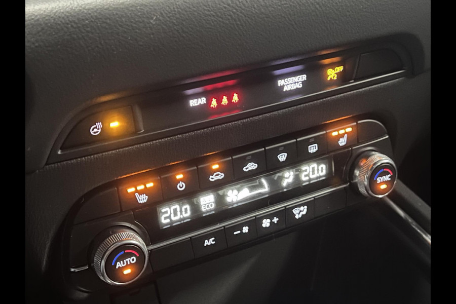 Mazda CX-5 2.0 SkyActiv-G 165 Homura Adapt. cruise control | Stoel-/stuurverwarming | Climate control |  360 camera | Head-up display | Navigatie
