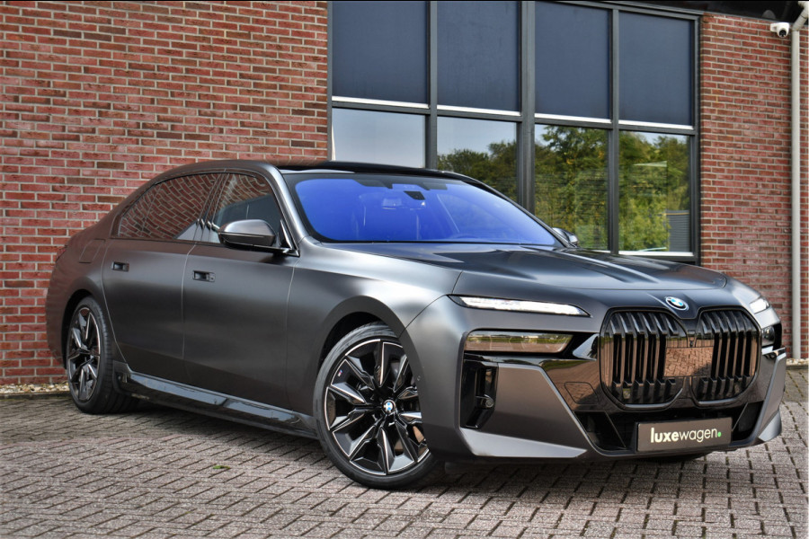 BMW 7 Serie 750e xDrive M-Sport Pro Frozen-Grey Auto-Doors Exe-Drive-Pro Trekhaak