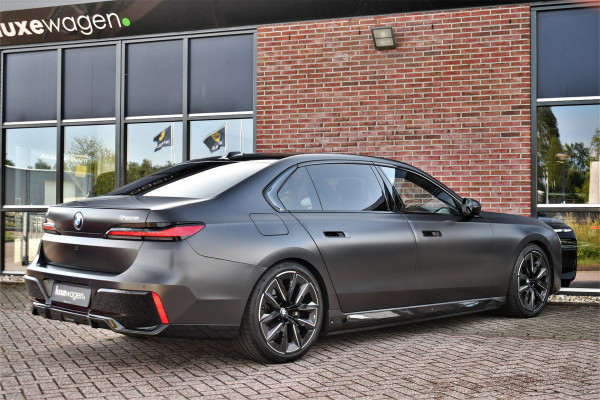 BMW 7 Serie 750e xDrive M-Sport Pro Frozen-Grey Auto-Doors Exe-Drive-Pro Trekhaak