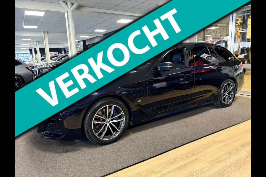 BMW 5 Serie Touring 530e xDrive High Executive M-sport / leer / pano / navi / head-up / Apple carplay