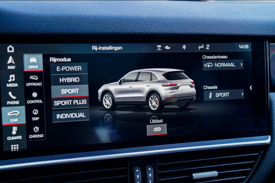 Porsche Cayenne 3.0 E-Hybrid Platinum Edition | Panorama | Sport Chrono | Lane Assist | Trekhaak | Luchtvering | Stoelventilatie