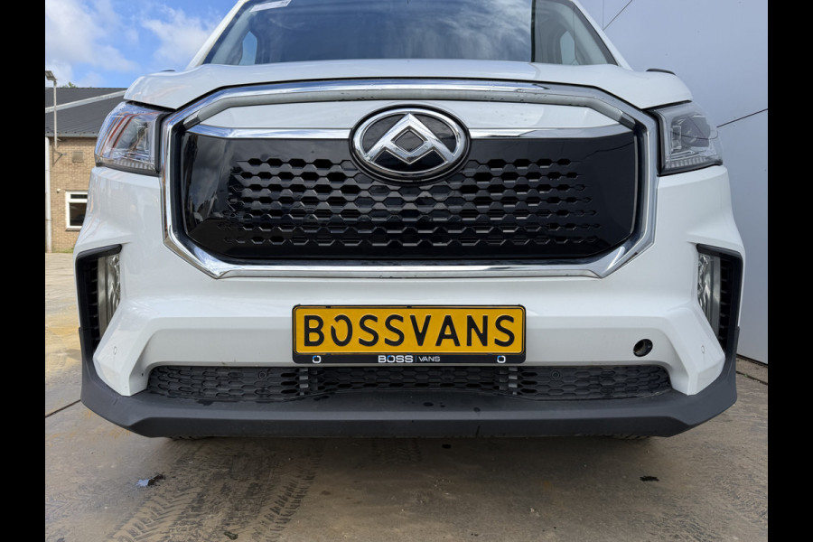 Maxus eDeliver 9 52kWh 204PK Elektrisch L2H2 256km Stad WLTP Snelladen LED Carplay Cruise control Camera Airco Parkeersensoren v+a