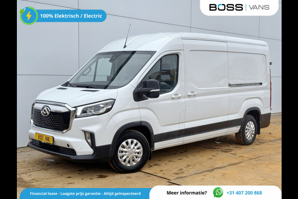 Maxus eDeliver 9 89kWh 398km WLTP L3H2 204PK 80KWh Snelladen Dubbele schuifdeur Apple Carplay Adaptieve Cruise Control Led Airco Stoelverwarming BPM Vrij