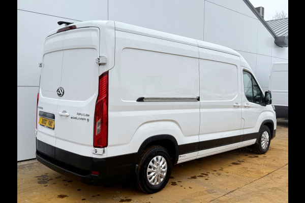 Maxus eDeliver 9 89kWh 398km WLTP L3H2 204PK 80KWh Snelladen Dubbele schuifdeur Apple Carplay Adaptieve Cruise Control Led Airco Stoelverwarming BPM Vrij