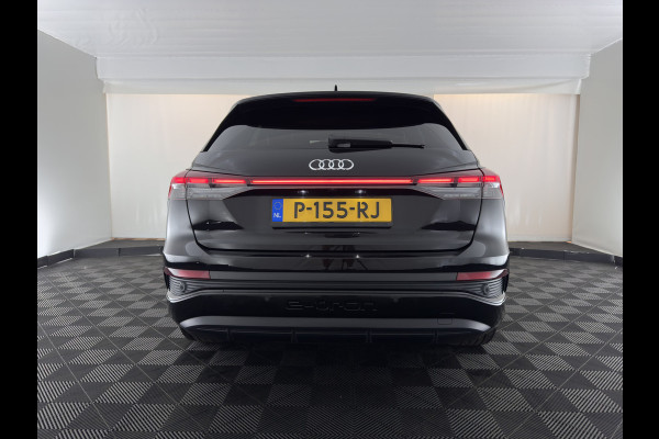 Audi Q4 e-tron 40 Launch edition S Competition 77 kWh [3-Fase-11kW] {SoH-89%} (INCL-BTW) (INCL.BTW) *HEAT-PUMP | HEAD-UP | LEATHER | MATRIX-LED | SONOS-SOUND | ADAPTIVE-CRUISE | HEATED-SPORTSEATS | AMBIENT-LIGHT | DIGI-COCKPIT | CAMERA | KEYLESS | DAB+ | TOWBAR | 20''ALU*
