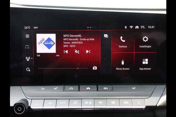Opel Astra 1.2 Automaat GS Line Climate control Adaptive cruise control LED Voorstoelen verwarmd Stuurwiel verwarmd Achteruitrij camera 360* Sfeer verlichting Apple carplay/ Android auto