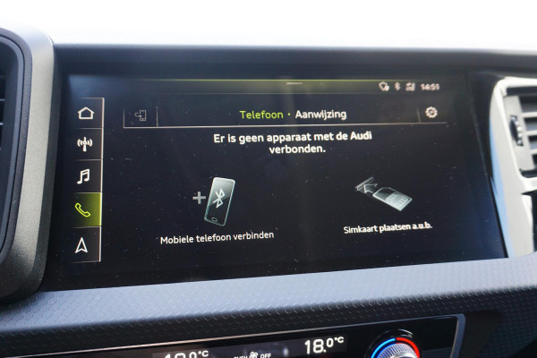Audi A1 Sportback 25 TFSI Pro Line/Carplay/Virtual/Climate control/ Cruise control.