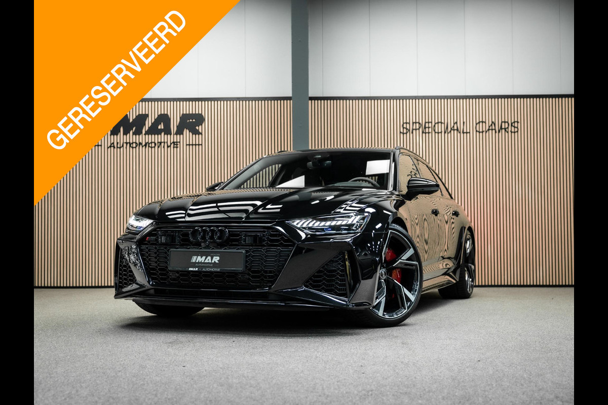 Audi RS6 Avant TFSI quattro | Keramisch | B/O | Pano | Rode Stiksels |