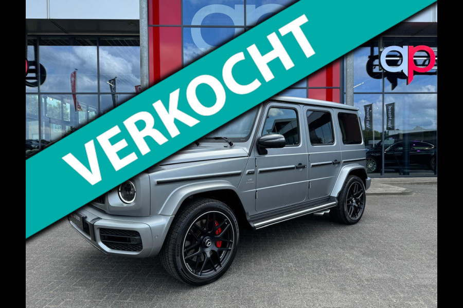 Mercedes-Benz G-Klasse 63 AMG Night Pakket Full Carbon Panorama Burmester Magno grey
