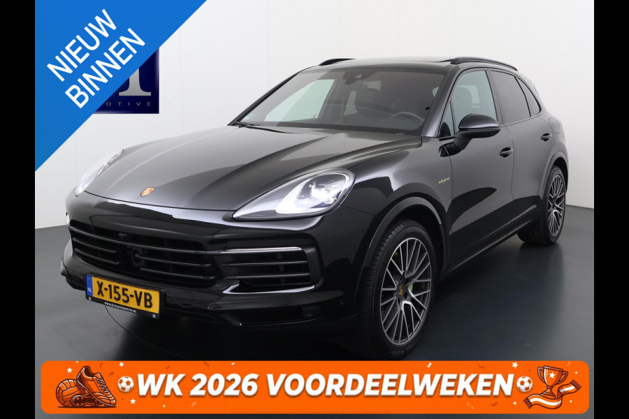 Porsche Cayenne 3.0 E-Hybrid Platinum Edition VAN: 77.900,- VOOR: 72.440,- UW WKVOORDEEL: 5.460,- | MEM. SEATS | Luchtvering | pano | stoelverwarming + verkoeling | 360 camera | Bose | sportchrono | mega knappe auto! | incl 12 mnd Bovag garantie |