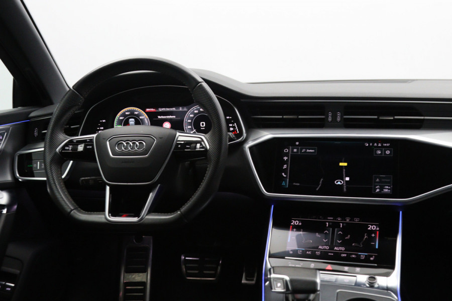 Audi A6 Avant 55 TFSI e quattro Competition, Leder, Trekhaak, 360 Camera, Adap. Cruise Control, Gekoelde Stoelen