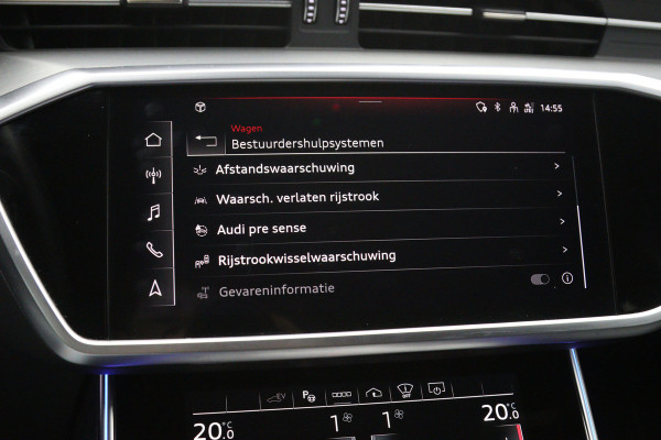 Audi A6 Avant 55 TFSI e quattro Competition, Leder, Trekhaak, 360 Camera, Adap. Cruise Control, Gekoelde Stoelen