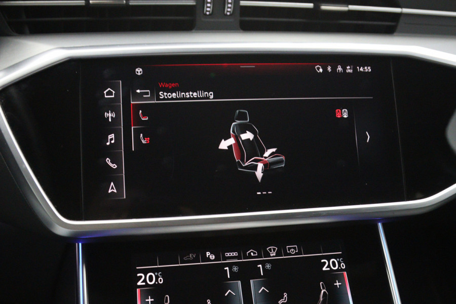 Audi A6 Avant 55 TFSI e quattro Competition, Leder, Trekhaak, 360 Camera, Adap. Cruise Control, Gekoelde Stoelen