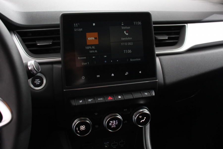 Renault Captur 1.0 TCe 100 Zen Navigatie Cruise Control Lane Assist Stoelverwarming Parkeersensoren Spiegel Pakket