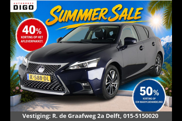 Lexus CT 200h Ultimate Edition | Apple Carplay & AndroidAUTO | Adapt.Cruise Control | Navigatiesysteem |