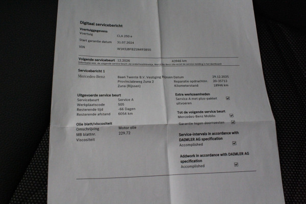 Mercedes-Benz CLA-Klasse 250 e Star Edition > Keyless/Camera/Cruise control adaptief/Stoelverwarming...