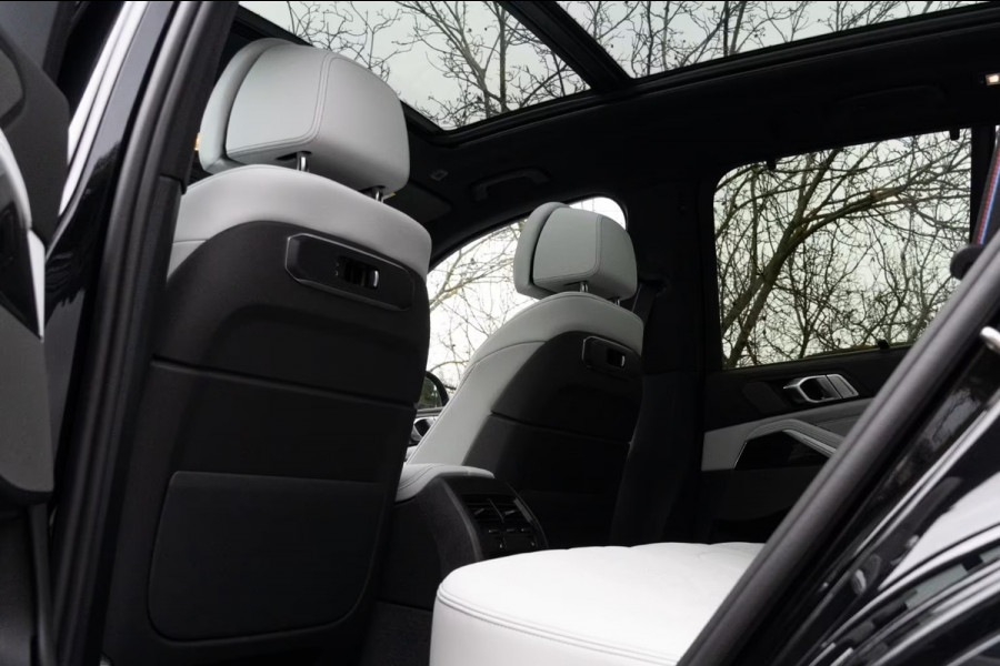 BMW X5 xDrive50e M-SPORT Pro ** LED, GRAU LEDER, NAVI+, PANO, DR.ASS+, TREKH, 22-invh LMV, LUCHT ** Ex BMW - UNFALLFREI ** ** INFORMEER OOK NAAR ONZE AANTREKKELIJKE FINANCIAL-LEASE TARIEVEN **