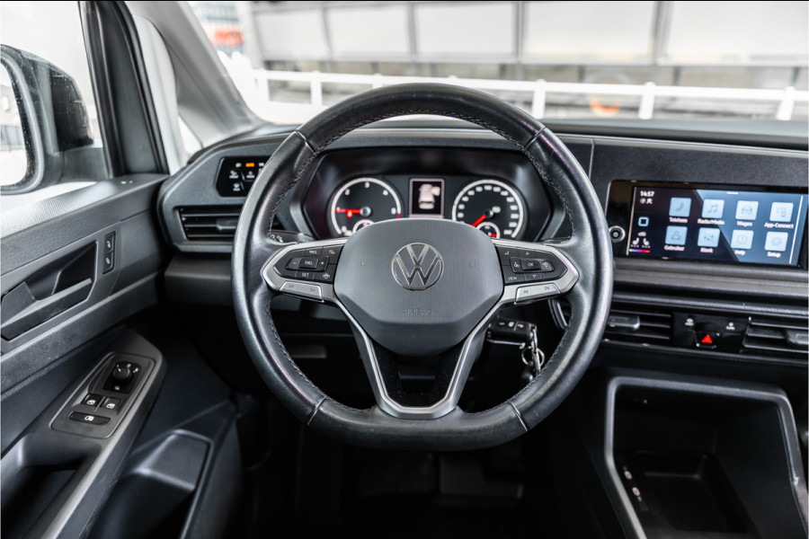Volkswagen Caddy Cargo Maxi 2.0 TDI DSG | L+R Schuifdeur | Camera | CarPlay | Trekhaak | LED Koplampen | Stoelverwarming | MF Stuur | Betimmering | Nieuwe APK