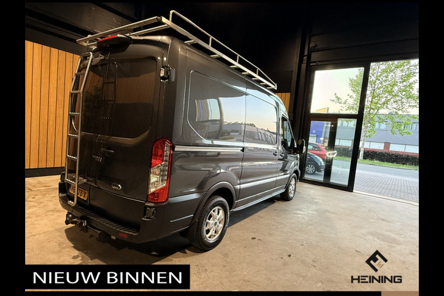 Ford Transit 350 2.0 TDCI L2H2 Limited. 185 PK Automaat. Nav. Apple-carplay. camera. bi-xenon. trekhaak. 1 eigenaar.