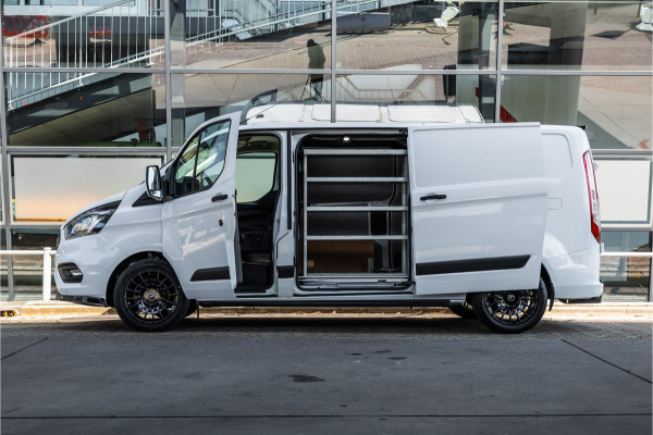 Ford Transit Custom 300 2.0 TDCI L2H1 | Raptor Edition | L+R Schuideur | CarPlay | Camera | Stoelverwarming | Trekhaak | PDC V+A | Betimmering | Nieuwe APK