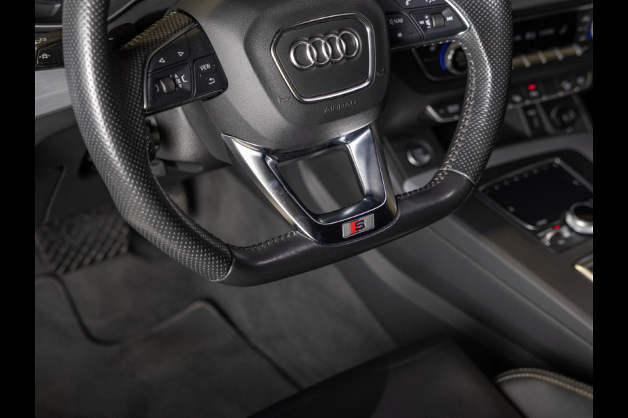 Audi Q5 55 TFSI e quattro Competition 367pk / Panorama dak / Adaptieve cruise control / Stoelverwarming / Dodehoekdetectie / Achtertuitrijcamera / Apple carplay /