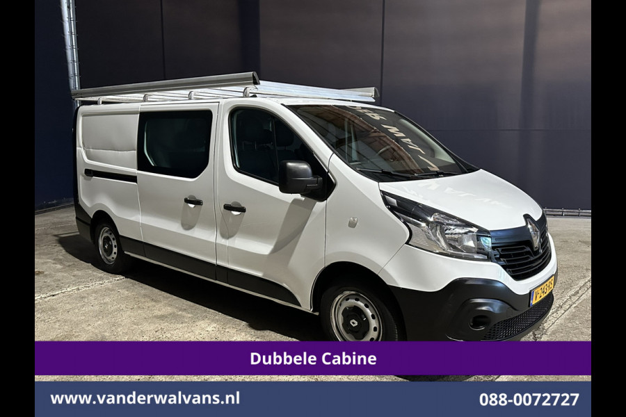 Renault Trafic 1.6 dCi L2H1 Dubbele Cabine Euro6 Airco | 6-Zits | Cruisecontrol | Imperiaal Trekhaak, Parkeersensoren