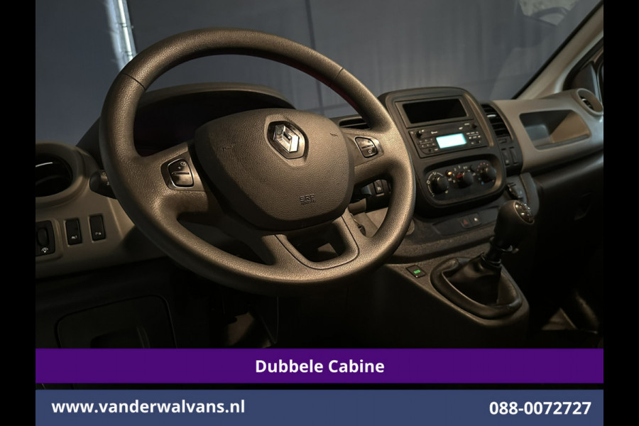 Renault Trafic 1.6 dCi L2H1 Dubbele Cabine Euro6 Airco | 6-Zits | Cruisecontrol | Imperiaal Trekhaak, Parkeersensoren