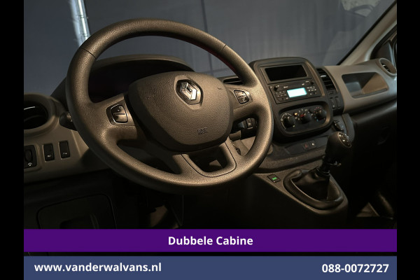 Renault Trafic 1.6 dCi L2H1 Dubbele Cabine Euro6 Airco | 6-Zits | Cruisecontrol | Imperiaal Trekhaak, Parkeersensoren