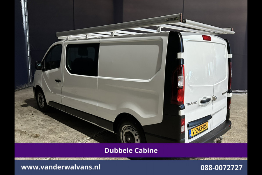 Renault Trafic 1.6 dCi L2H1 Dubbele Cabine Euro6 Airco | 6-Zits | Cruisecontrol | Imperiaal Trekhaak, Parkeersensoren