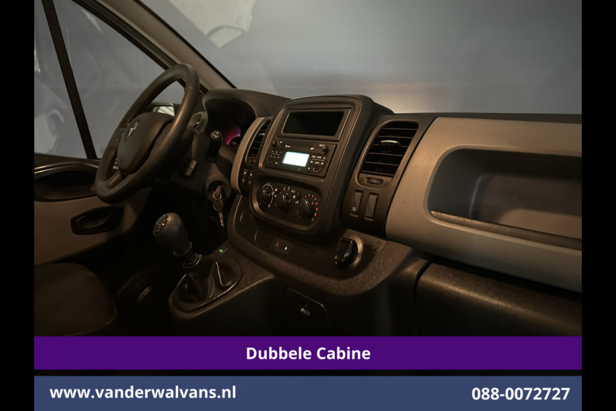 Renault Trafic 1.6 dCi L2H1 Dubbele Cabine Euro6 Airco | 6-Zits | Cruisecontrol | Imperiaal Trekhaak, Parkeersensoren