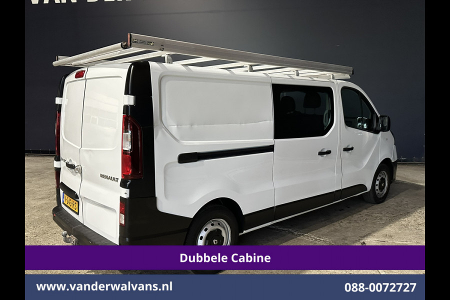 Renault Trafic 1.6 dCi L2H1 Dubbele Cabine Euro6 Airco | 6-Zits | Cruisecontrol | Imperiaal Trekhaak, Parkeersensoren