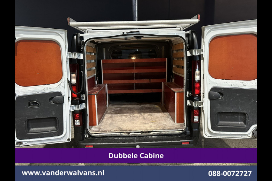 Renault Trafic 1.6 dCi L2H1 Dubbele Cabine Euro6 Airco | 6-Zits | Cruisecontrol | Imperiaal Trekhaak, Parkeersensoren