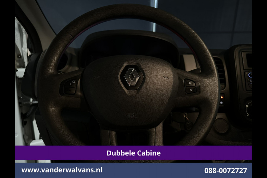 Renault Trafic 1.6 dCi L2H1 Dubbele Cabine Euro6 Airco | 6-Zits | Cruisecontrol | Imperiaal Trekhaak, Parkeersensoren