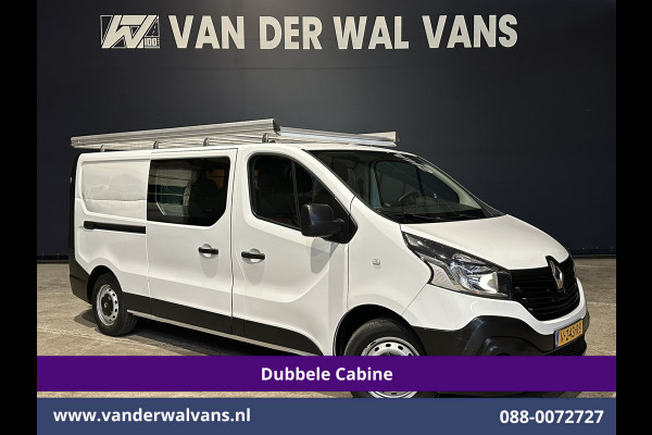Renault Trafic 1.6 dCi L2H1 Dubbele Cabine Euro6 Airco | 6-Zits | Cruisecontrol | Imperiaal Trekhaak, Parkeersensoren