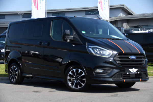 Ford Transit Custom 310 2.0 TDCI L1H1 Sport DC Camera, Cruise, Carplay, 170pk, LED, 2 x Schuifdeur, Trekhaak, Leder, Stoelverwarming,