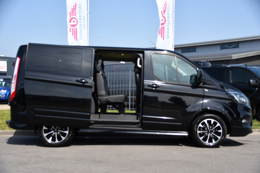 Ford Transit Custom 310 2.0 TDCI L1H1 Sport DC Camera, Cruise, Carplay, 170pk, LED, 2 x Schuifdeur, Trekhaak, Leder, Stoelverwarming,