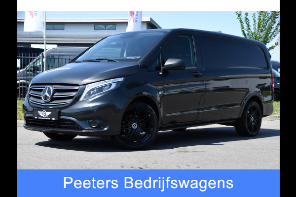 Mercedes-Benz Vito 116 CDI L2 PB Edition Camera, Adaptieve Cruise, Carplay, LED, 164pk, Automaat, Stoelverwarming, Leder, Trekhaak, Uniek!