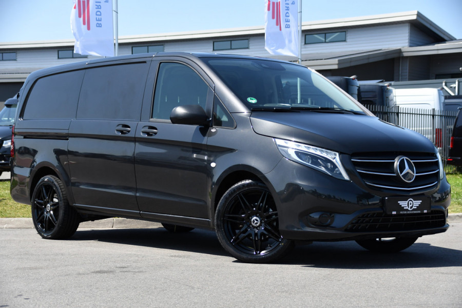 Mercedes-Benz Vito 116 CDI L2 PB Edition Camera, Adaptieve Cruise, Carplay, LED, 164pk, Automaat, Stoelverwarming, Leder, Trekhaak, Uniek!