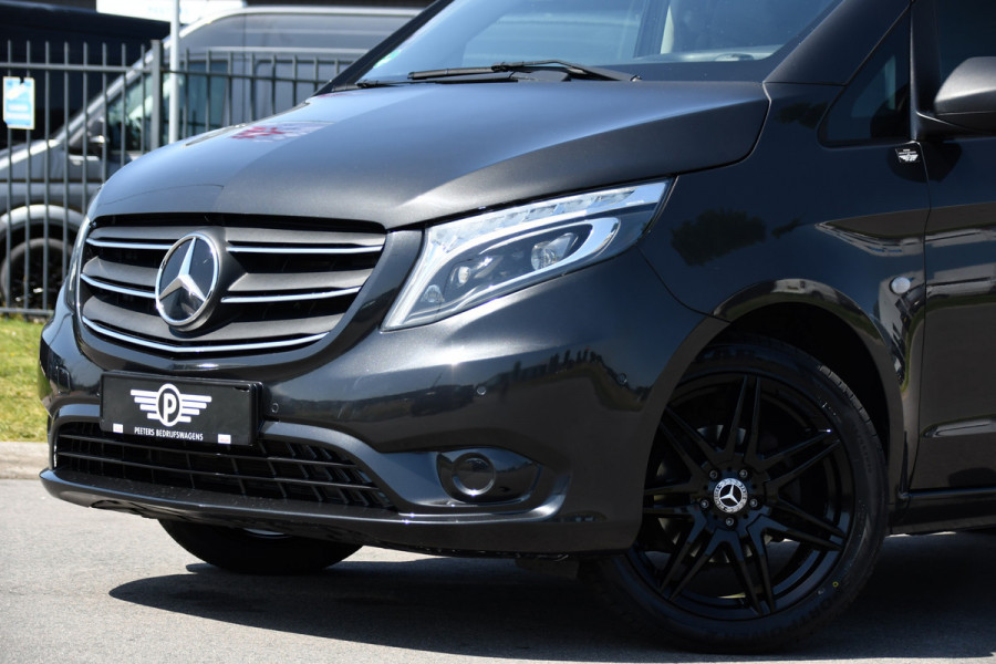Mercedes-Benz Vito 116 CDI L2 PB Edition Camera, Adaptieve Cruise, Carplay, LED, 164pk, Automaat, Stoelverwarming, Leder, Trekhaak, Uniek!