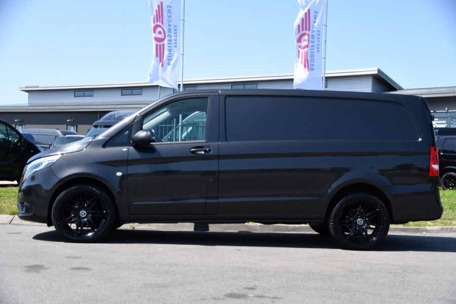 Mercedes-Benz Vito 116 CDI L2 PB Edition Camera, Adaptieve Cruise, Carplay, LED, 164pk, Automaat, Stoelverwarming, Leder, Trekhaak, Uniek!