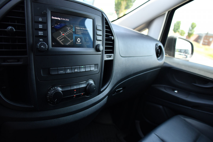 Mercedes-Benz Vito 116 CDI L2 PB Edition Camera, Adaptieve Cruise, Carplay, LED, 164pk, Automaat, Stoelverwarming, Leder, Trekhaak, Uniek!