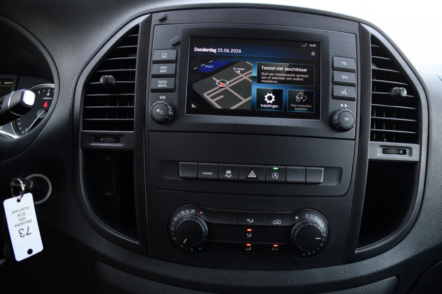 Mercedes-Benz Vito 116 CDI L2 PB Edition Camera, Adaptieve Cruise, Carplay, LED, 164pk, Automaat, Stoelverwarming, Leder, Trekhaak, Uniek!