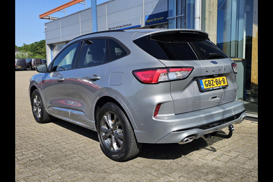 Ford Kuga 2.5 PHEV ST-Line X Trekhaak | 1.500 kg trekvermogen | Adaptive cruise control | Camera | Alcantara leder | Head up display | Elektrisch bedienbare achterklep etc.